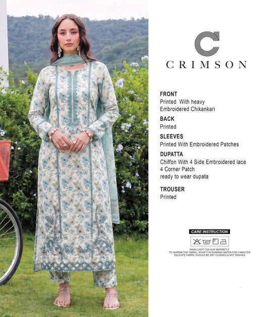 CRIMSON (EMBRIODERY)
