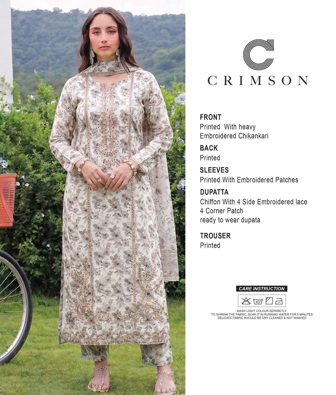 CRIMSON (EMBRIODERY)