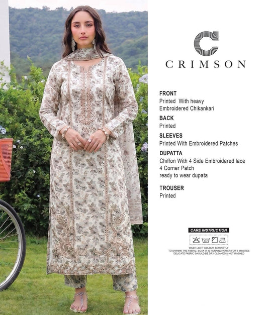 CRIMSON (EMBRIODERY)